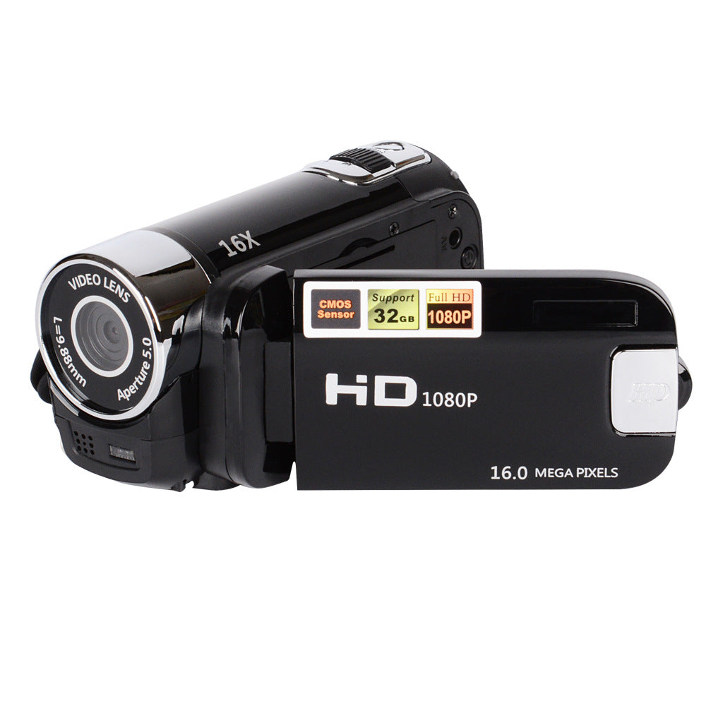 Vlog Camera 1080P Full HD 16 Million Pixel DV Camcorder Digital Video Camera Screen 16X Night Shoot Zoom Digital Zoom - Electronic Supreme