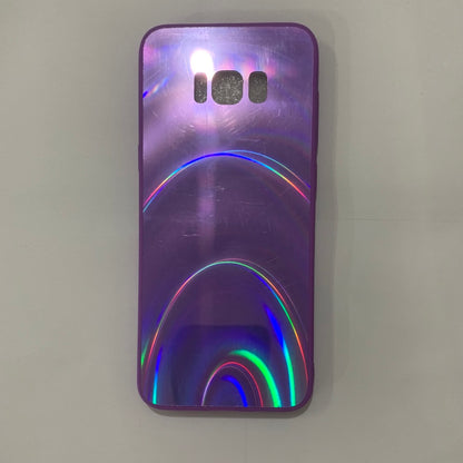 Marble Shockproof Silicone Phone Case Cover - Electronic Supreme phone accessories Purple / Samsungs8 Plus My Store