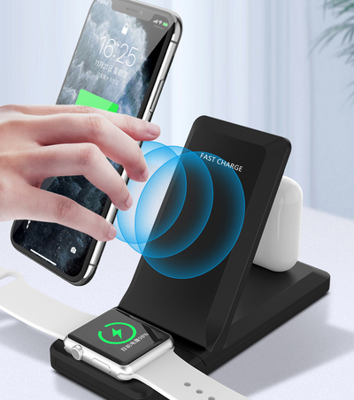 phone accessories Folding three-in-one multifunctional wireless charger