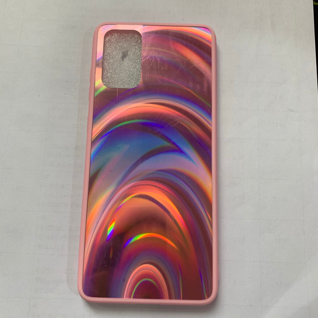 3D Rainbow Glitter Gradient Back Cover Case - Electronic Supreme