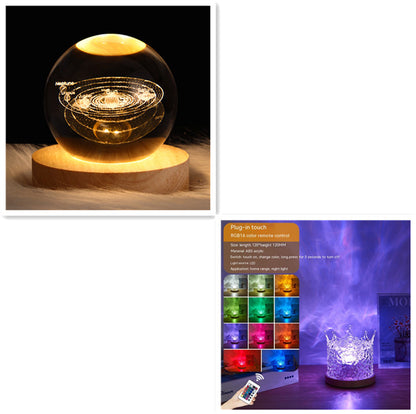 New Colorful Water Ripple Nightlight/