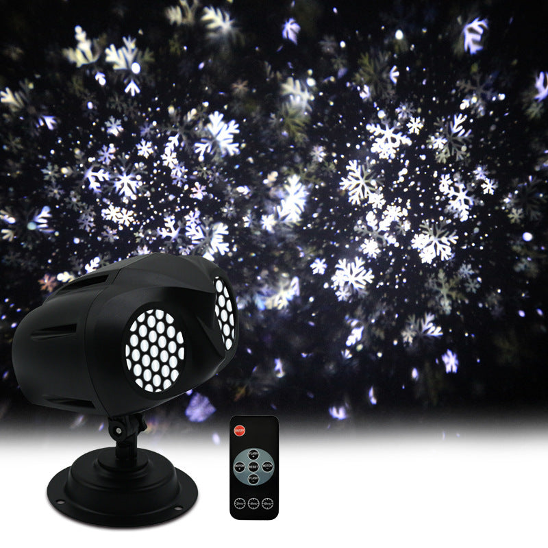 Christmas Snowflake Projector Remote Control Highlight DecorationElectronic Supreme