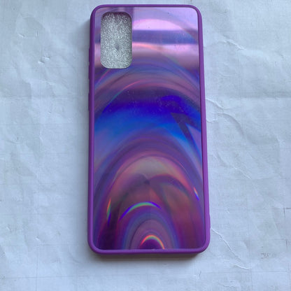 Marble Shockproof Silicone Phone Case Cover - Electronic Supreme phone accessories Purple / Samsungs20 My Store