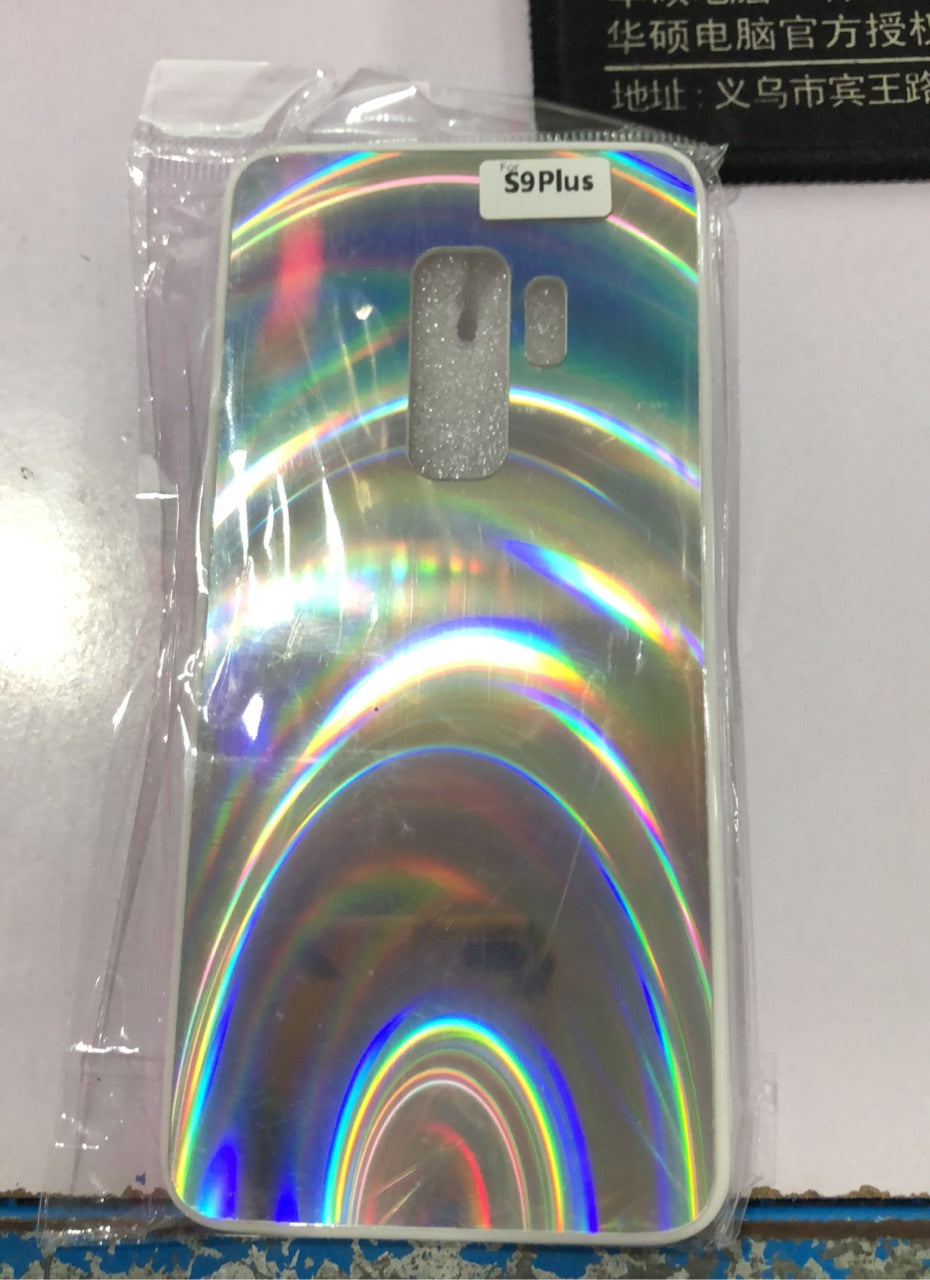 3D Rainbow Glitter Gradient Back Cover Case - Electronic Supreme