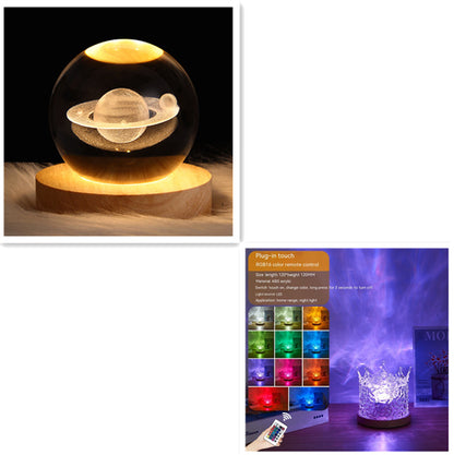 New Colorful Water Ripple Nightlight/