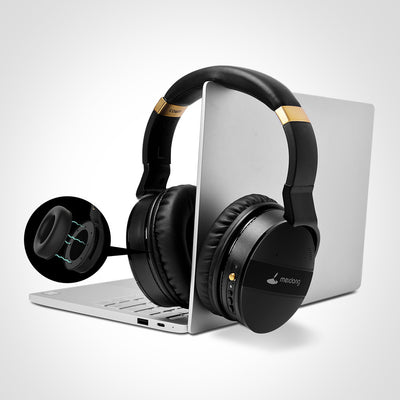 audio Noise Canceling Headphones Computer Mobile Bass Gaming Wireless Headphones