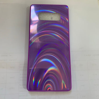 Marble Shockproof Silicone Phone Case Cover - Electronic Supreme phone accessories Purple / SamsungNote 8 My Store