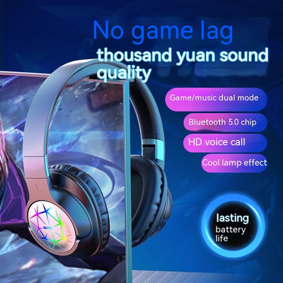 audio Stereo Headset Wireless Bluetooth Headset