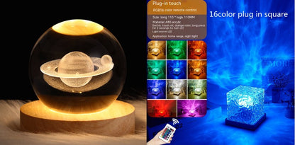 New Colorful Water Ripple Nightlight/