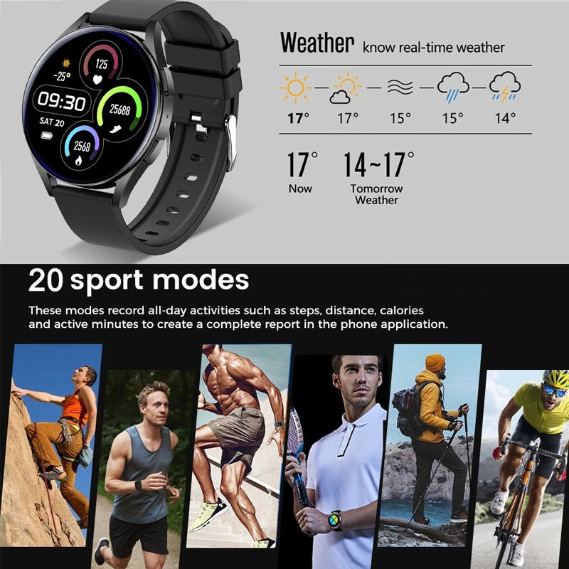 Smart Sports Watch Bluetooth Heart Rate Call Female Sport WatchPhone AccessoriesElectronic Supreme