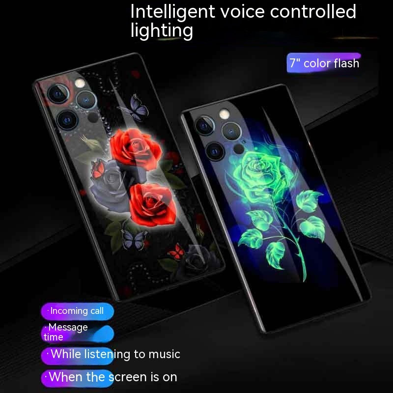 phone accessories Incoming Light Rose Chinese Style Phone Case