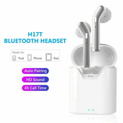 audio Bluetooth 5.0 Earbuds Headphones Wireless Noise Cancelling In-Ear Waterproof