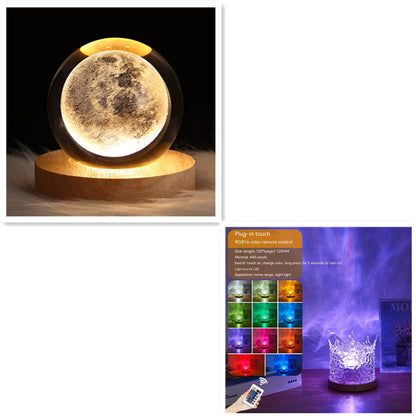 New Colorful Water Ripple Nightlight/