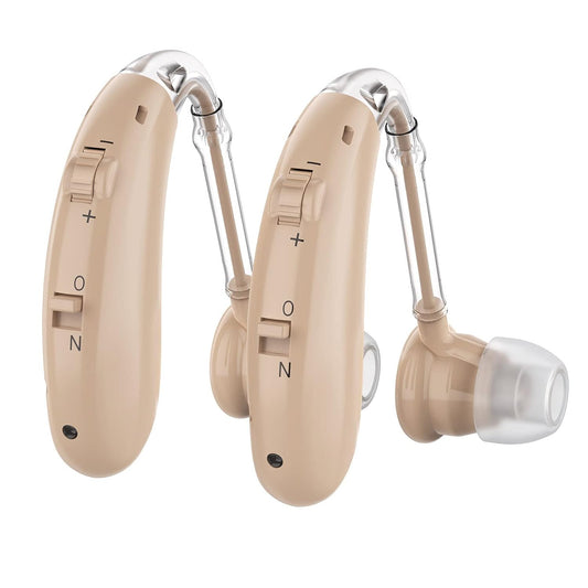Hearing Aids For Seniors Rechargeable With Noise Canceling, Hearing Amplifier For Adults, Sound Amplifier For Hearing Loss - In Ear - With Volume Control - Electronic Supreme