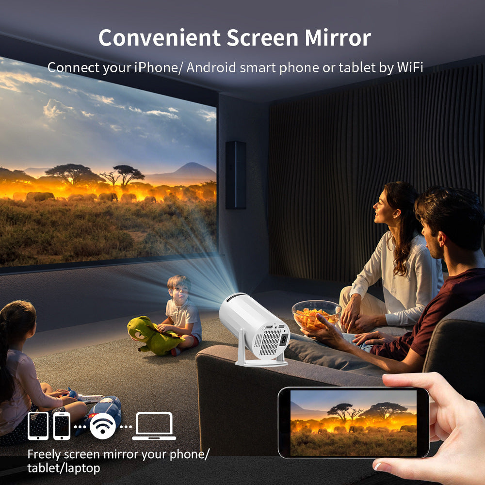 New Mini Portable Projector For Home Use