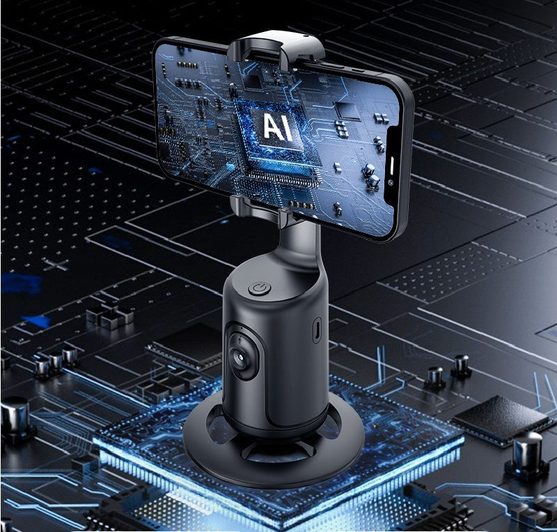 AI Smart Gimbal: 360° Auto Face Tracking Phone Holder. - Electronic Supreme
