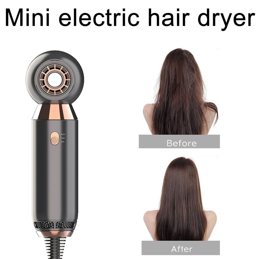 Leafless Hair Dryer 800w Fan 2 Speed Electric Negative Ionic Blower Portable Hair Dressing Dryer Salon 2 Gears Best Gift - Electronic Supreme