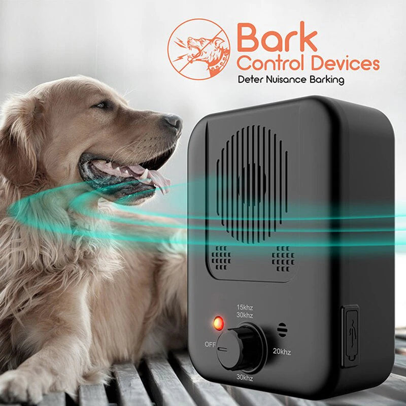 "Silent Paws: Advanced Ultrasonic Dog Training Device - Stop Barking Effortlessly!" - Electronic Supreme